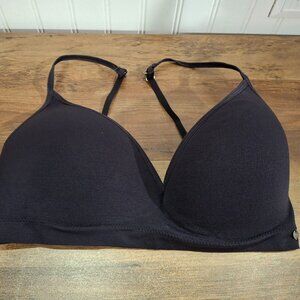 Lucky Brand 36C Black Bra Padded Wire Free